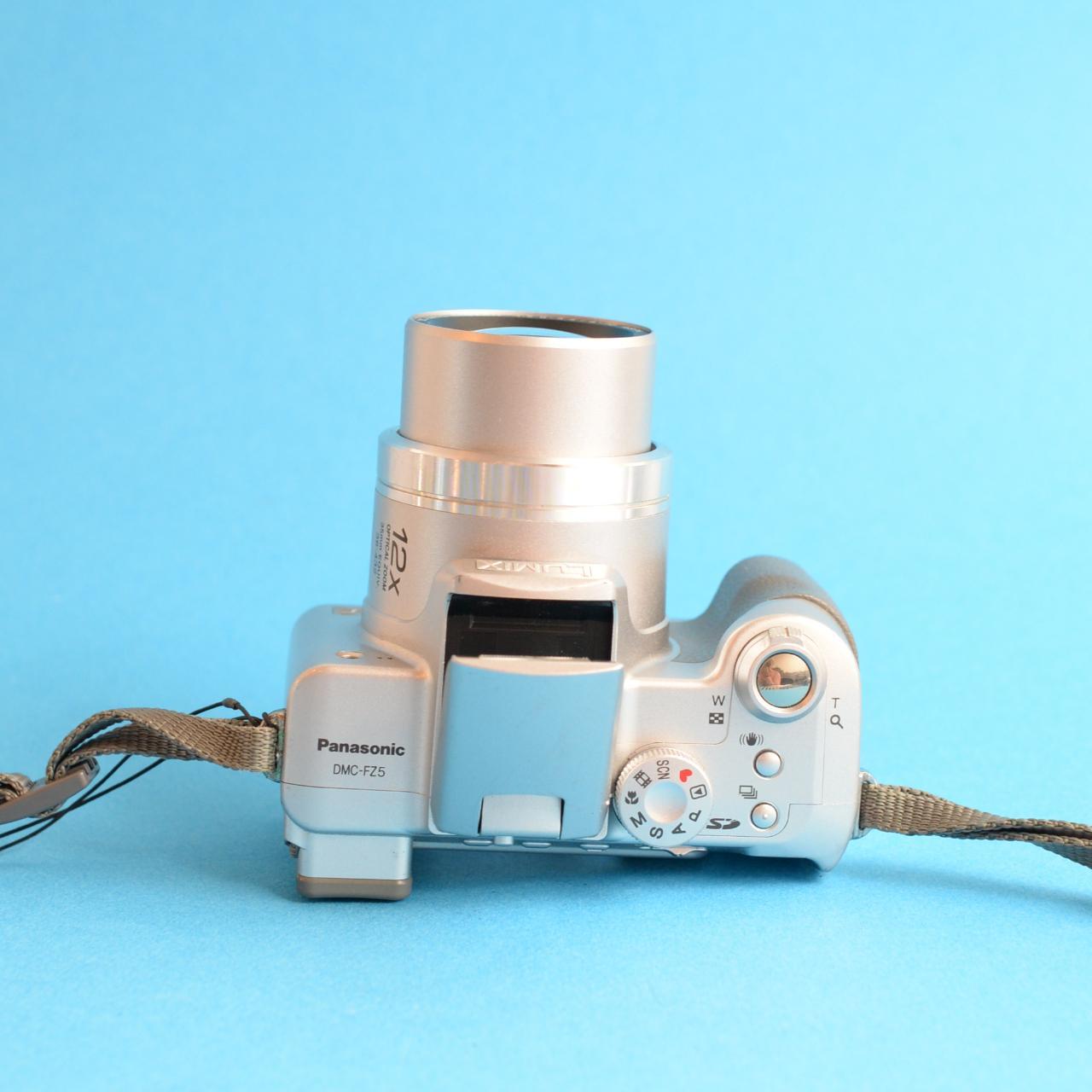 Panasonic Lumix DMC-FZ5 Digital Camera | 5MP | Tested & Working | Silver