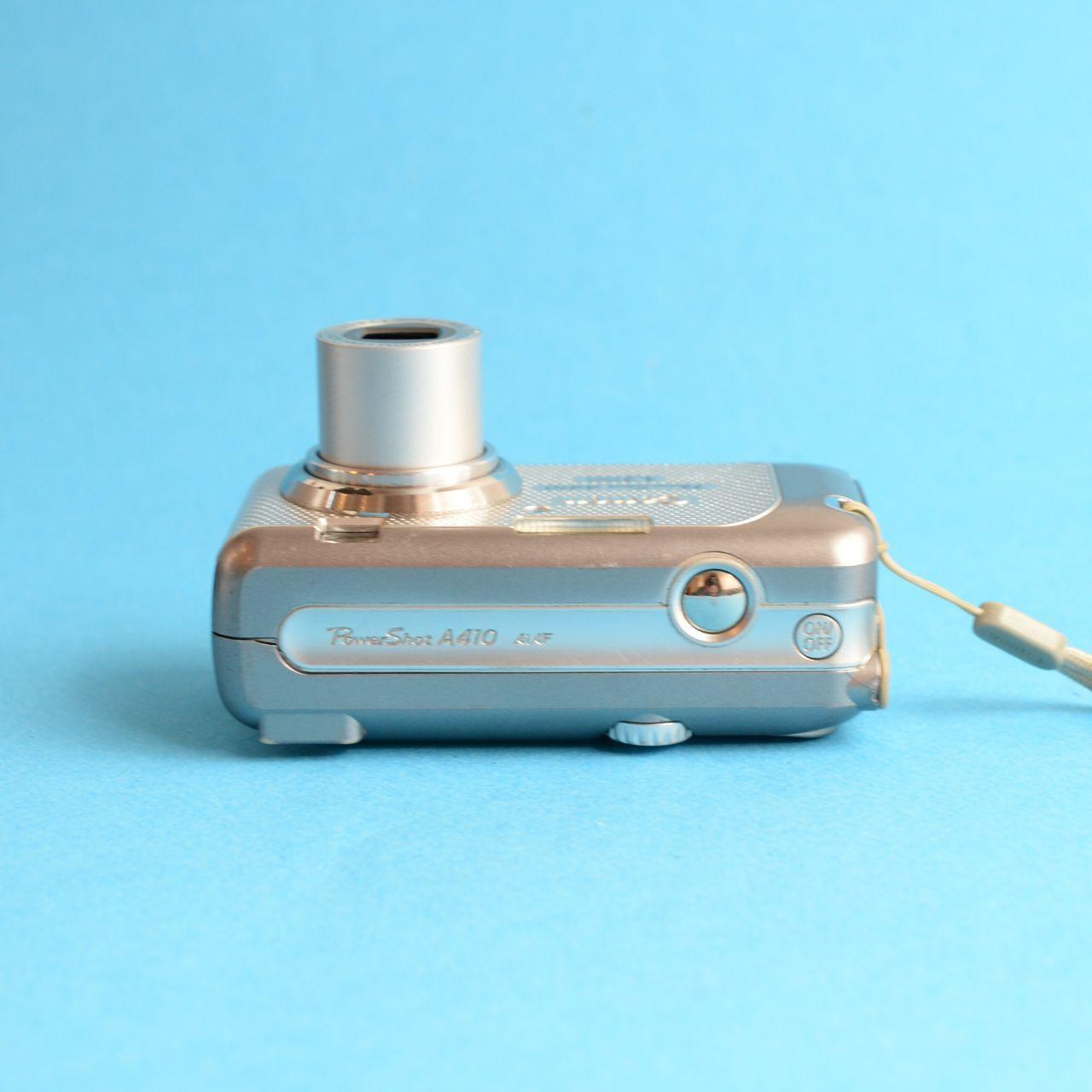 Canon PowerShot A410 Digital Camera | 3.2MP | Tested & Working | Silver