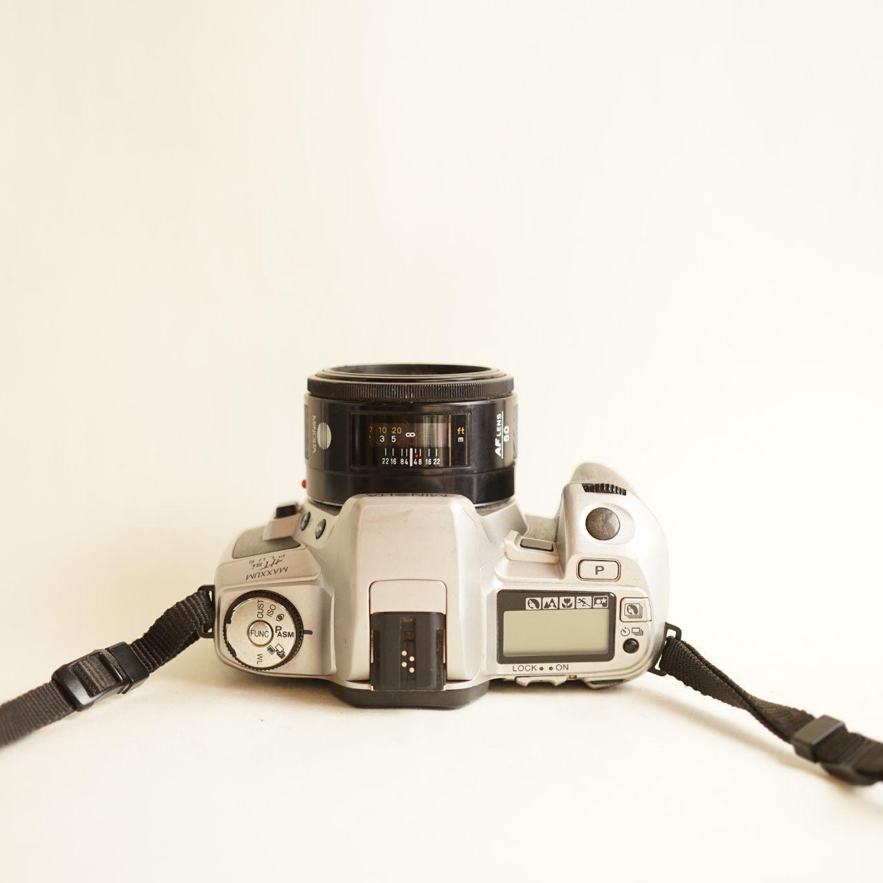 Minolta Maxxum HTsi Plus Film Camera | 35mm SLR | Tested & Working | Black