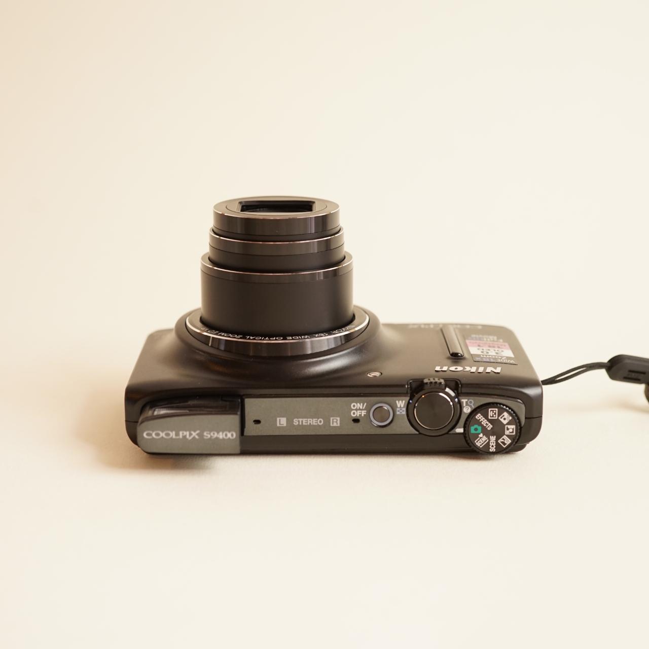 Nikon Coolpix S9400 Digital Camera | 18.1MP | Tested & Working | Black
