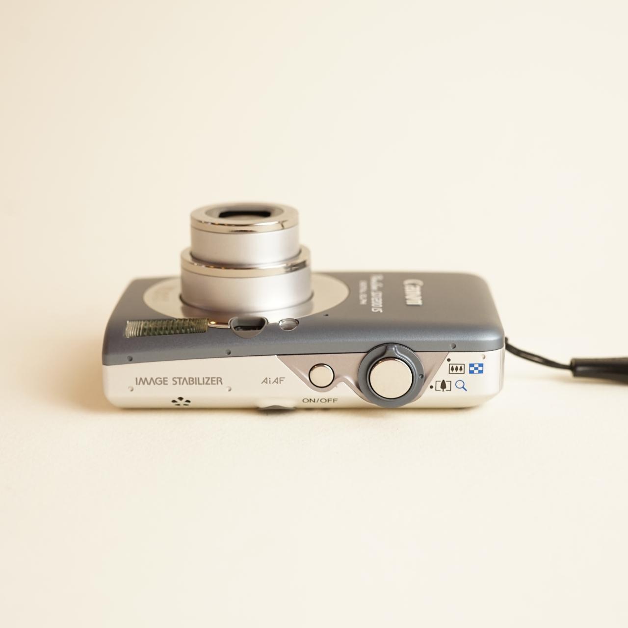 Canon PowerShot SD1200 IS Digital Camera | 10MP | Tested & Working | Grey