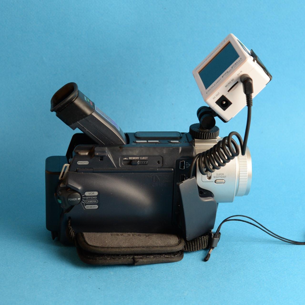 Sony DCR-TRV17 Handycam with Tapeless Accessories | Camcorder | Tested & Working | Silver