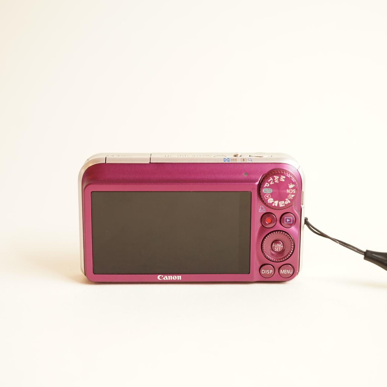 Canon PowerShot SX210 IS Digital Camera | 14.1MP | Tested & Working | Purple