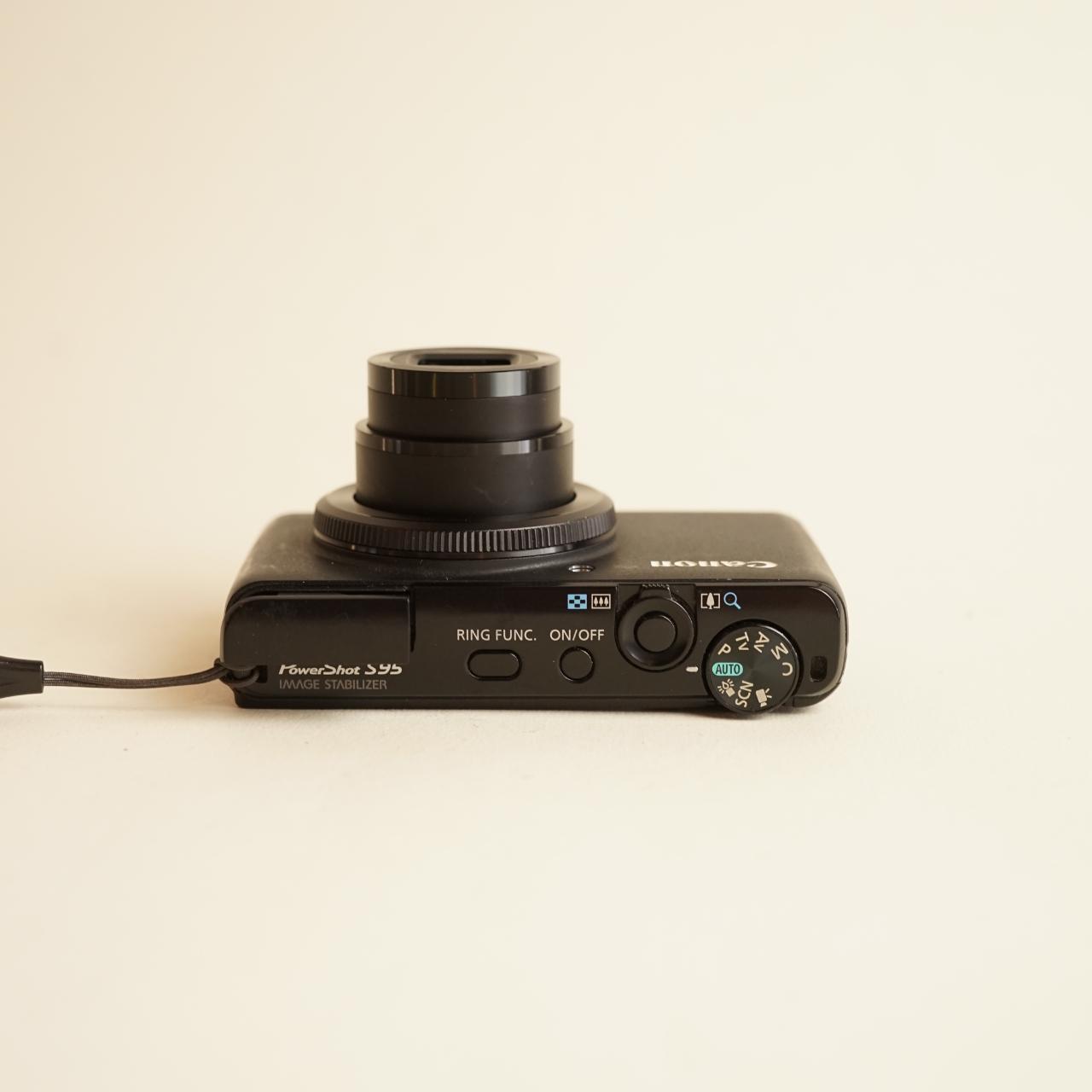 Canon PowerShot S95 Digital Camera | 10MP | Tested & Working | Black
