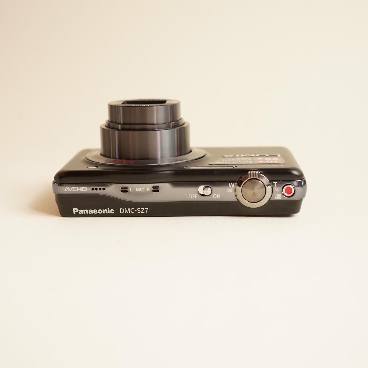 Panasonic Lumix DMC-SZ7 Digital Camera | 14.1MP | Tested & Working | Black