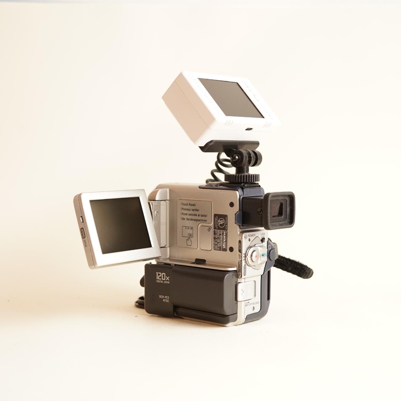 Sony Handycam DCR-PC5 with Tapeless Accessories | Camcorder | Tested & Working | Silver