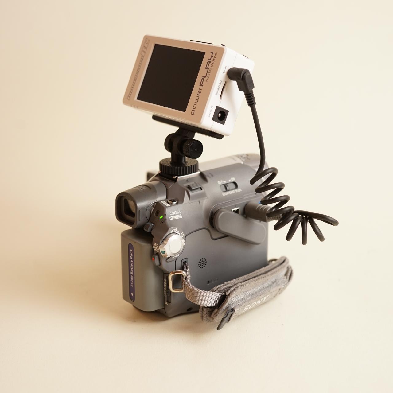 Sony Handycam DCR-HC21 Digital Camcorder with Tapeless Setup | Camcorder | Tested & Working | Silver