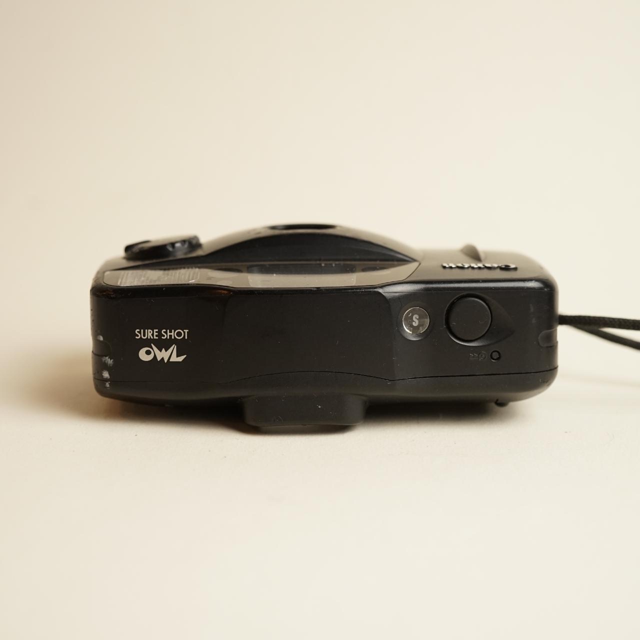 Canon SureShot Owl Film Camera | 35mm Point & Shoot | Black