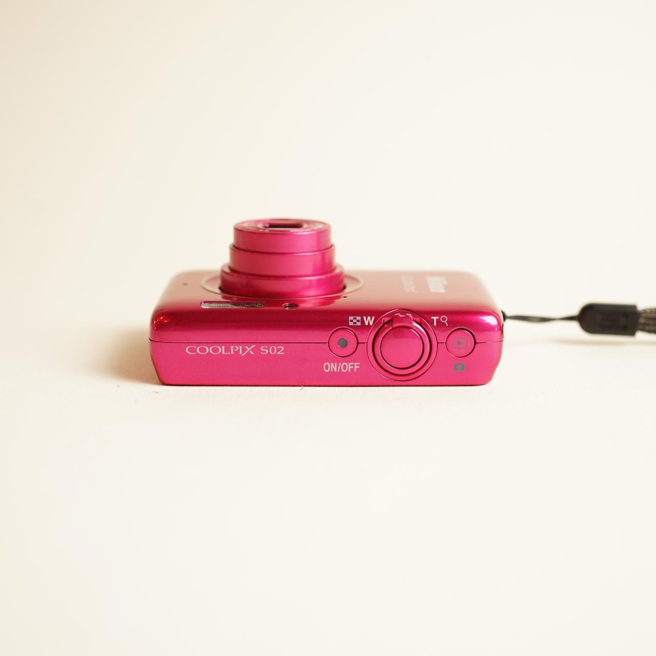 Nikon Coolpix S01 Digital Camera | 13.2MP | Tested & Working | Pink