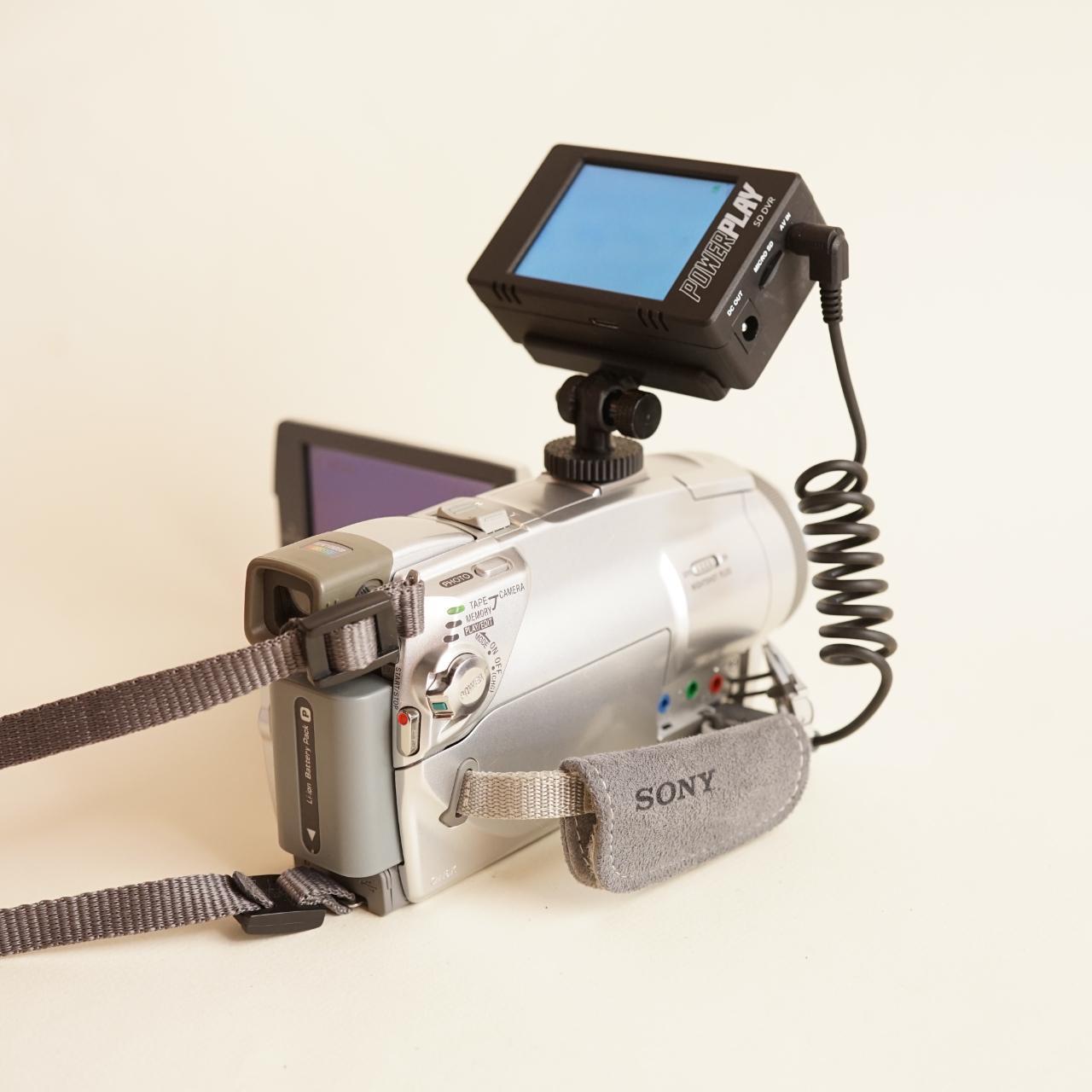 Sony Handycam DCR-HC85 MiniDV Camcorder with Tapeless Setup | Camcorder | Tested & Working | Silver