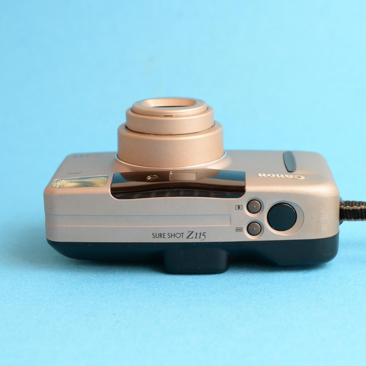 Canon SureShot Z115 Film Camera | 35mm Point & Shoot | Tested & Working | Grey
