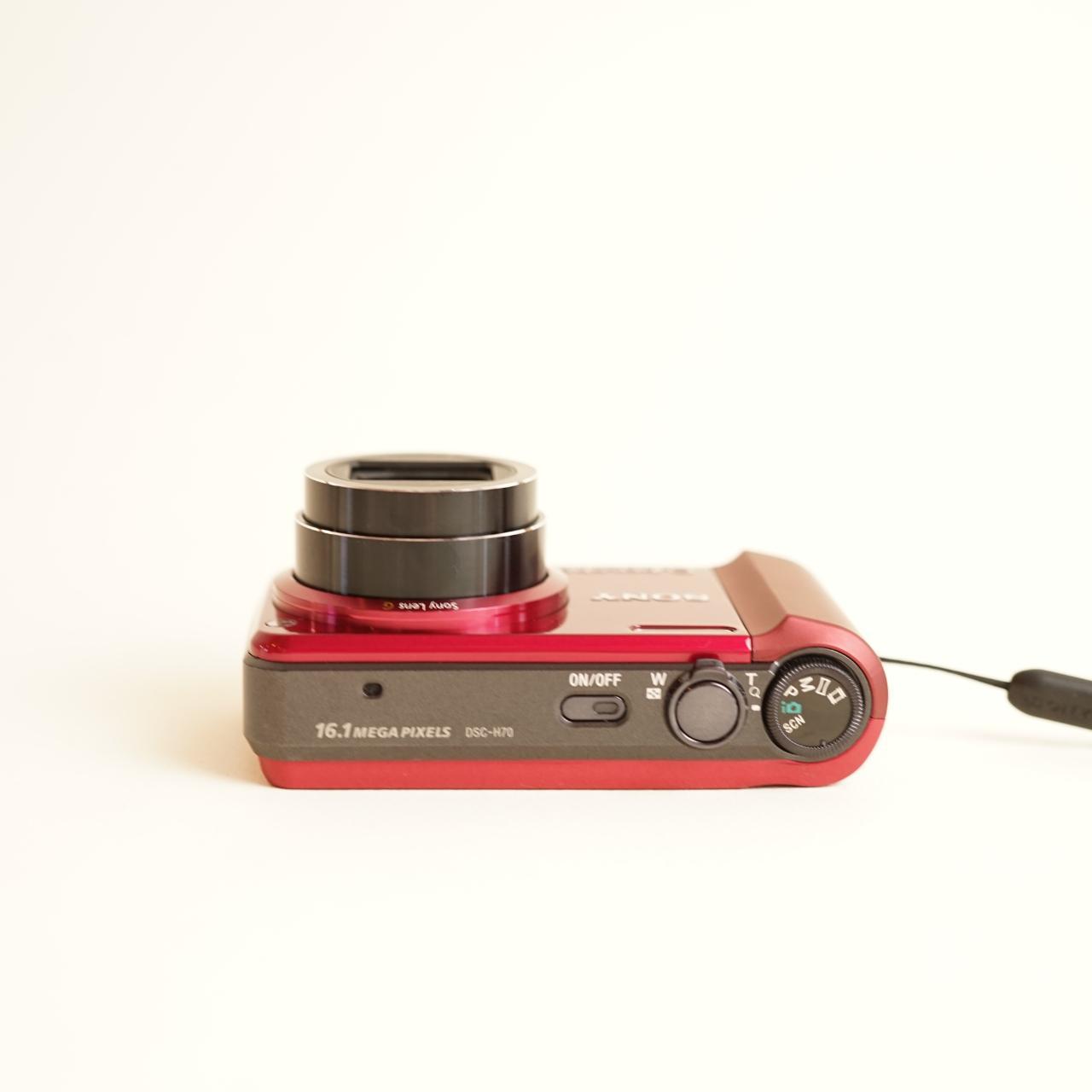 Sony Cyber-shot DSC-H70 Digital Camera | 16.1MP | Read Description | Red