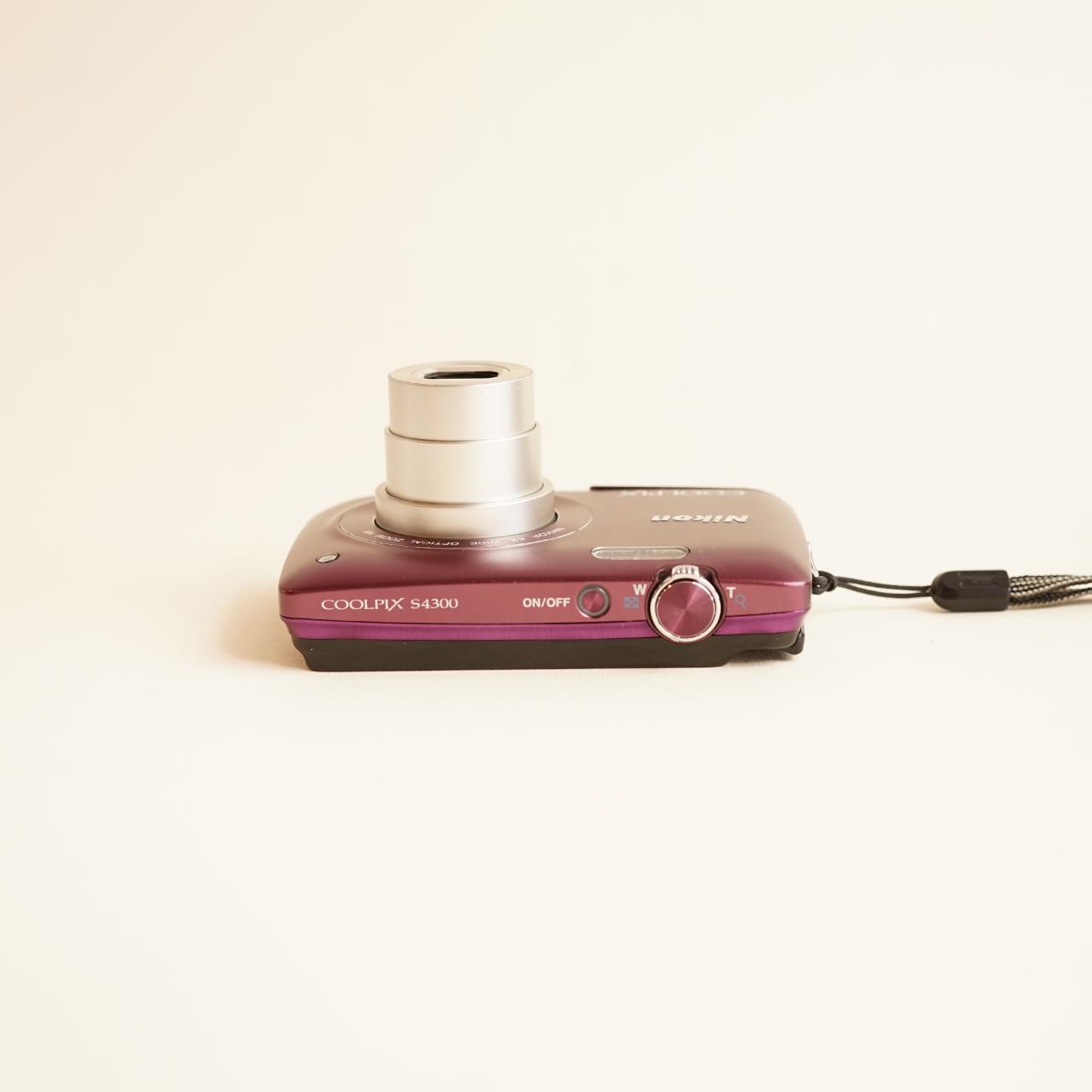 Nikon Coolpix S4300 Digital Camera | 16.0MP | Tested & Working | Purple