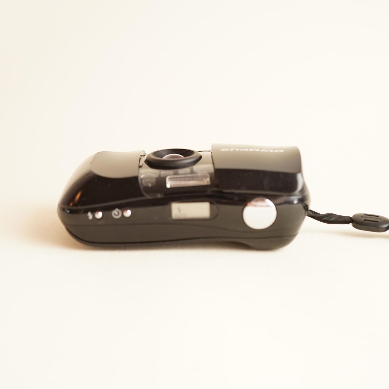Olympus Stylus Film Camera | 35mm Point & Shoot | Tested & Working | Black