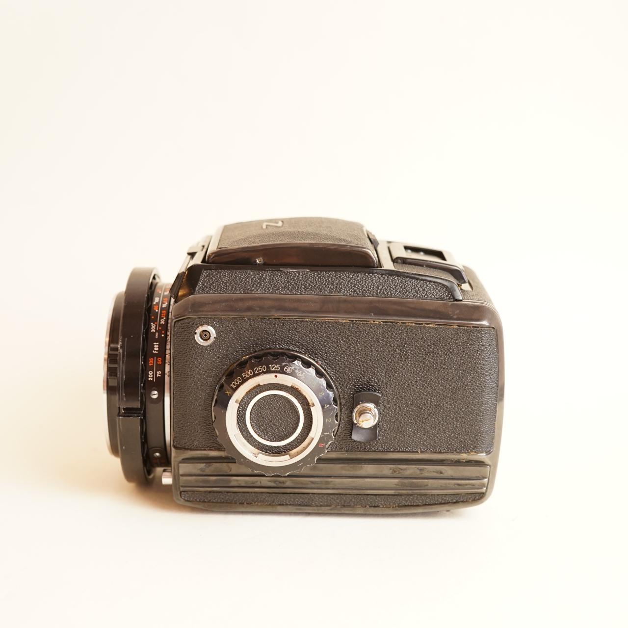 Zenza Bronica Model C Film Camera | 6x6 Medium Format SLR | Tested & Working | Black