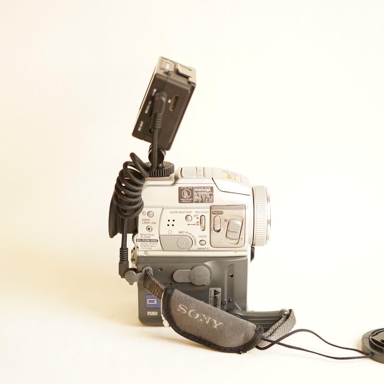 Sony Handycam DCR-PC110 MiniDV Camcorder | Tapeless Setup | Tested & Working | Silver