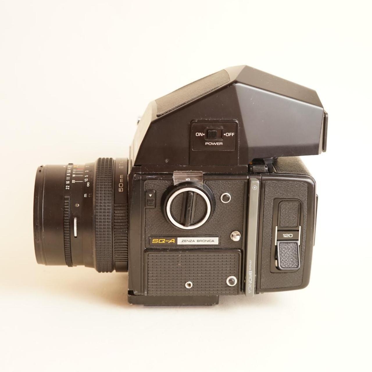 Zenza Bronica SQ-A Medium Format Film Camera | 6x6 SLR | Tested & Working | Black
