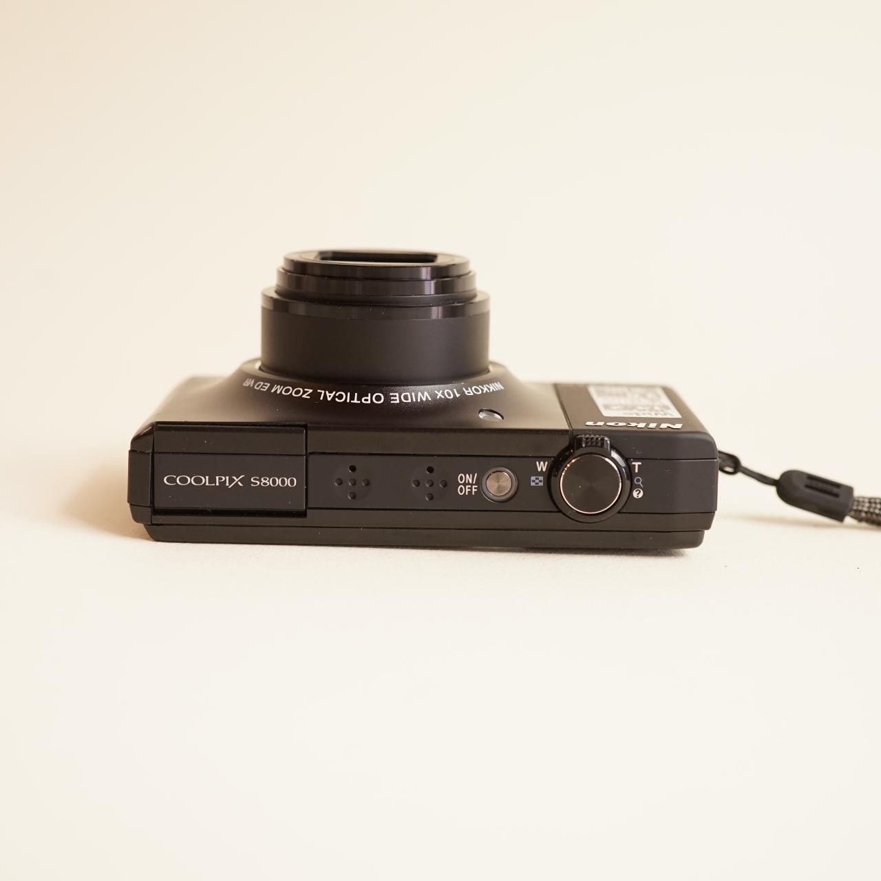 Nikon Coolpix S8000 Digital Camera | 14MP | Tested & Working | Black