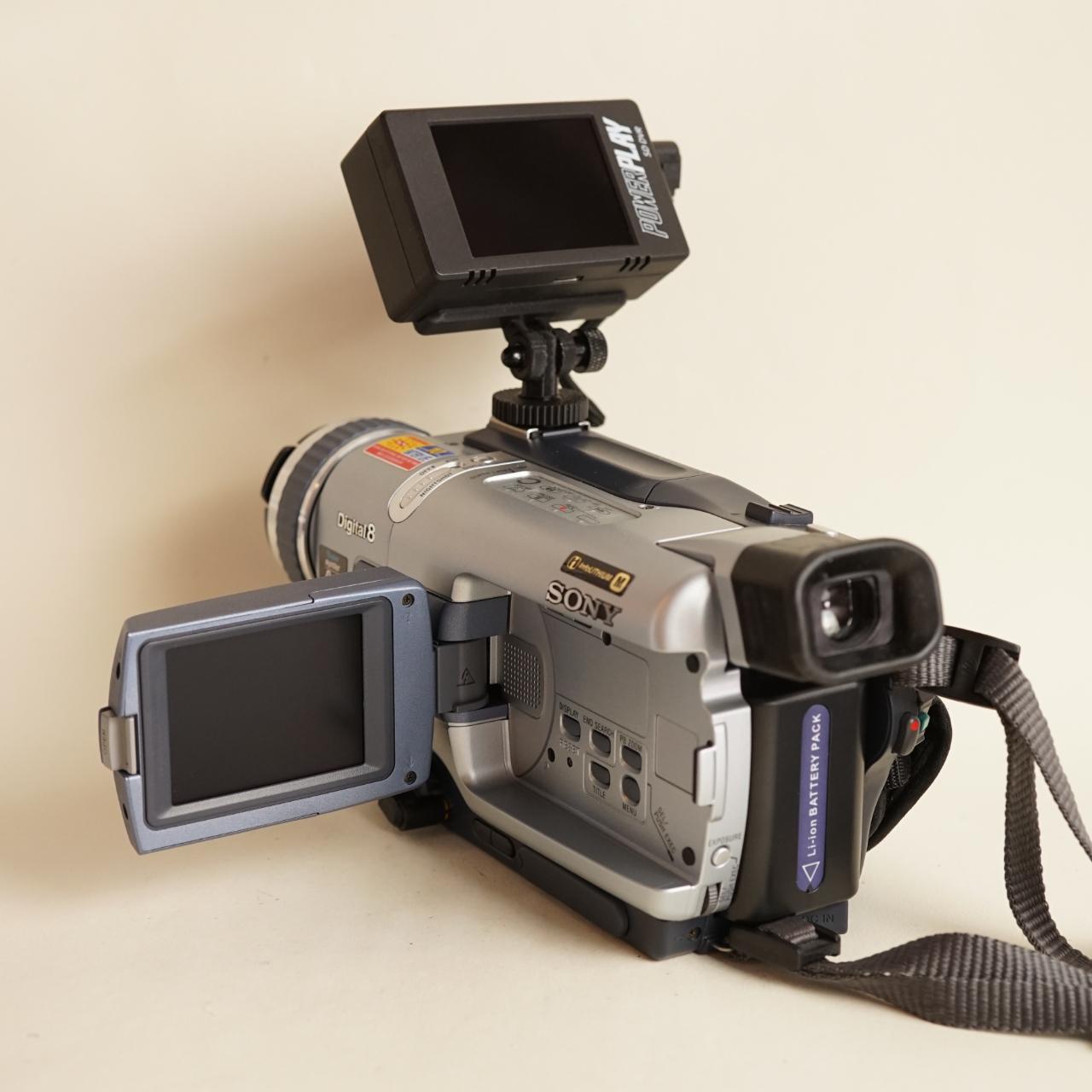 Sony Handycam DCR-TRV230 Digital8 Camcorder with Tapeless Setup | Camcorder | Tested & Working | Silver