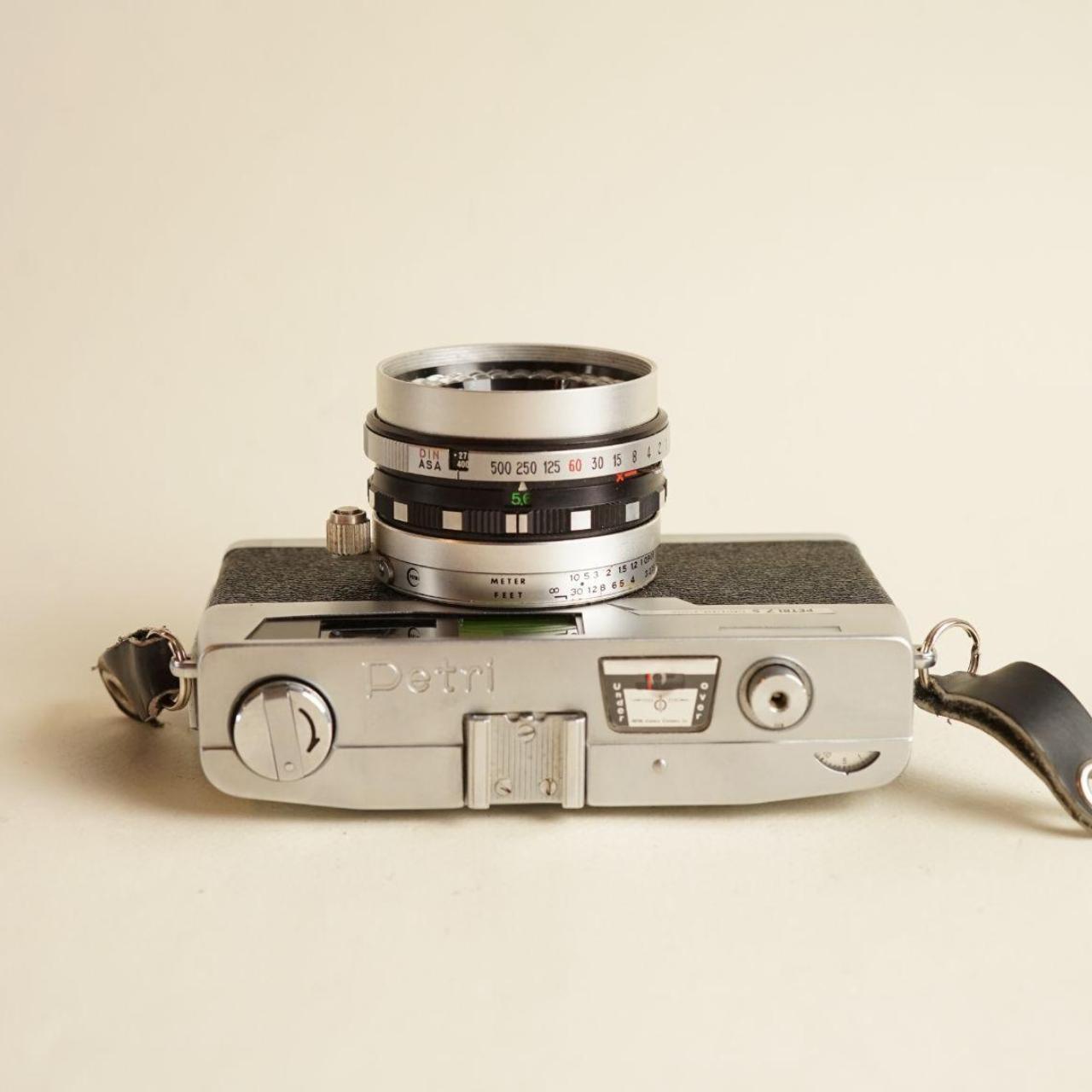 Petri 7 S Film Camera | 35mm Rangefinder | Tested & Working | Black & Silver