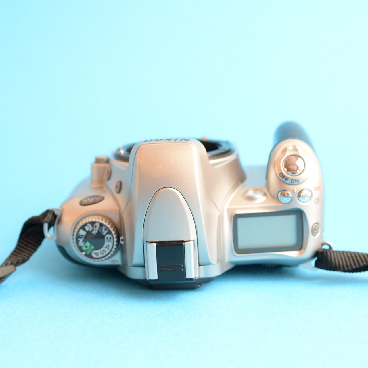 Nikon N55 Film Camera | 35mm SLR | Tested & Working | Silver