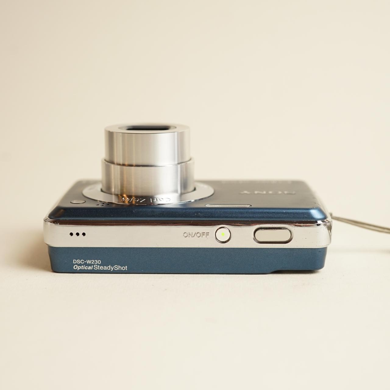 Sony Cyber-shot DSC-W230 Digital Camera | 12.1MP | Tested & Working | Blue
