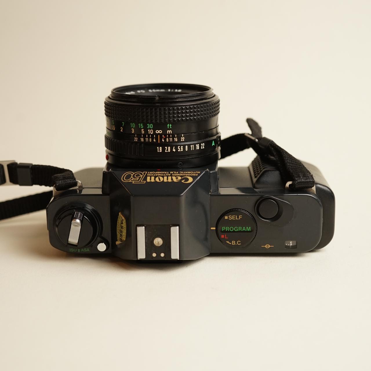 Canon T50 SLR Film Camera | 35mm SLR | Tested & Working | Black