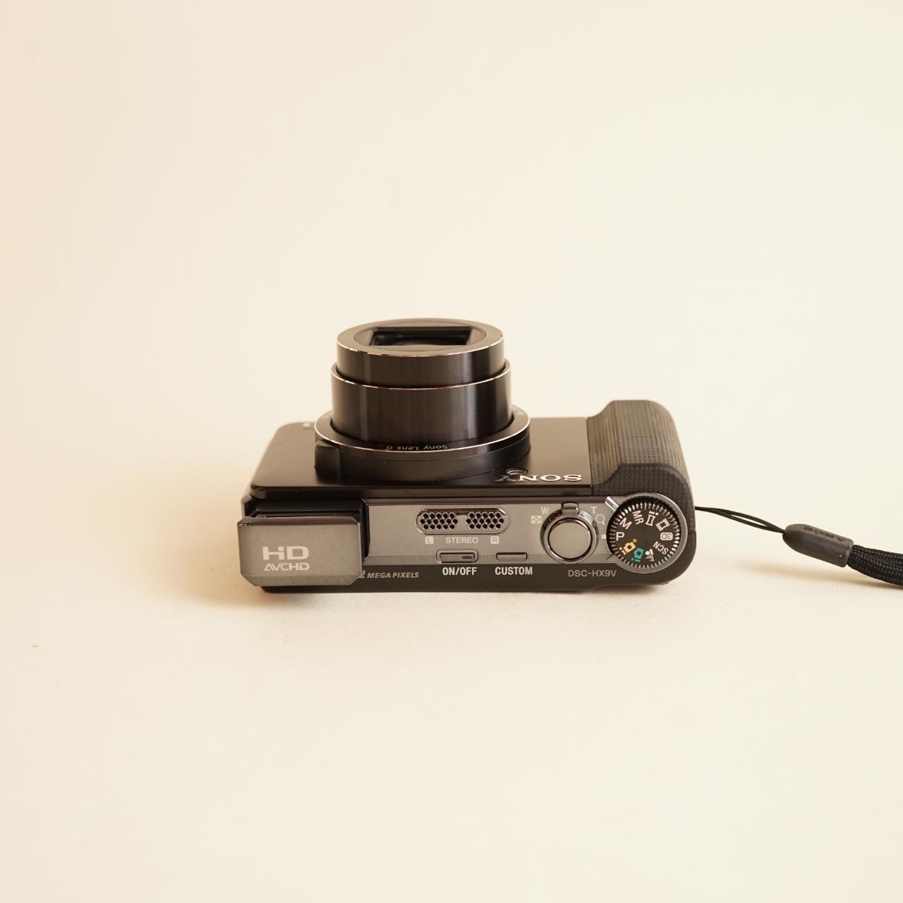 Sony Cyber-shot DSC-HX9V Digital Camera | 16.2MP | Tested & Working | Black