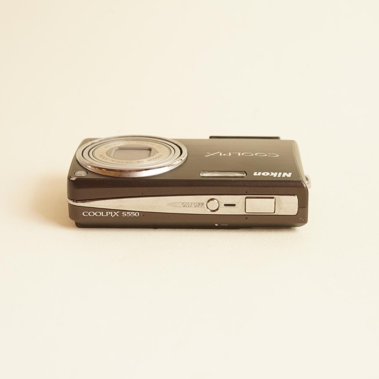 Nikon Coolpix S550 Digital Camera | 10MP | Tested & Working | Brown