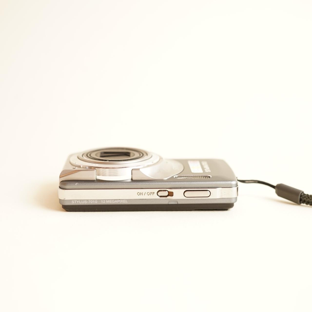 Olympus Stylus-7010 Digital Camera | 12MP | Tested & Working | Grey
