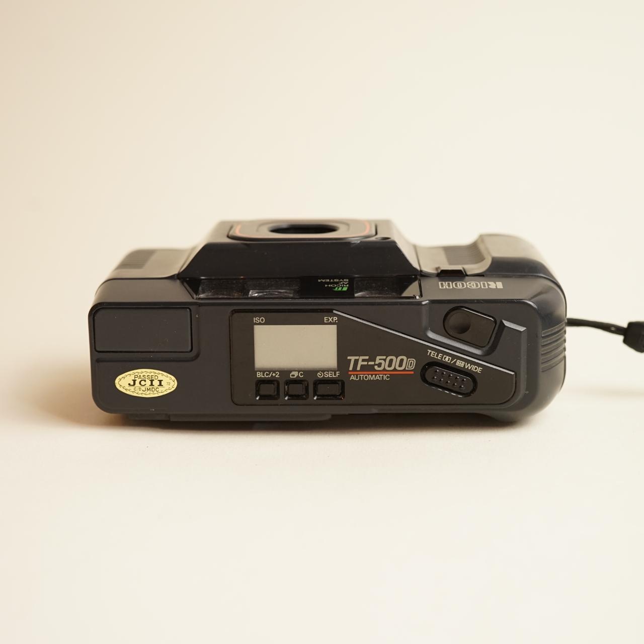 Ricoh TF-500D 35mm Film Camera | Tested & Working | Dark Grey