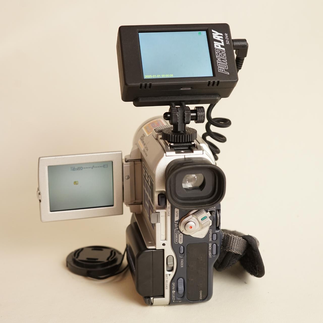 Sony Handycam DCR-PC100 MiniDV Camcorder with Tapeless Setup | Camcorder | Tested & Working | Silver