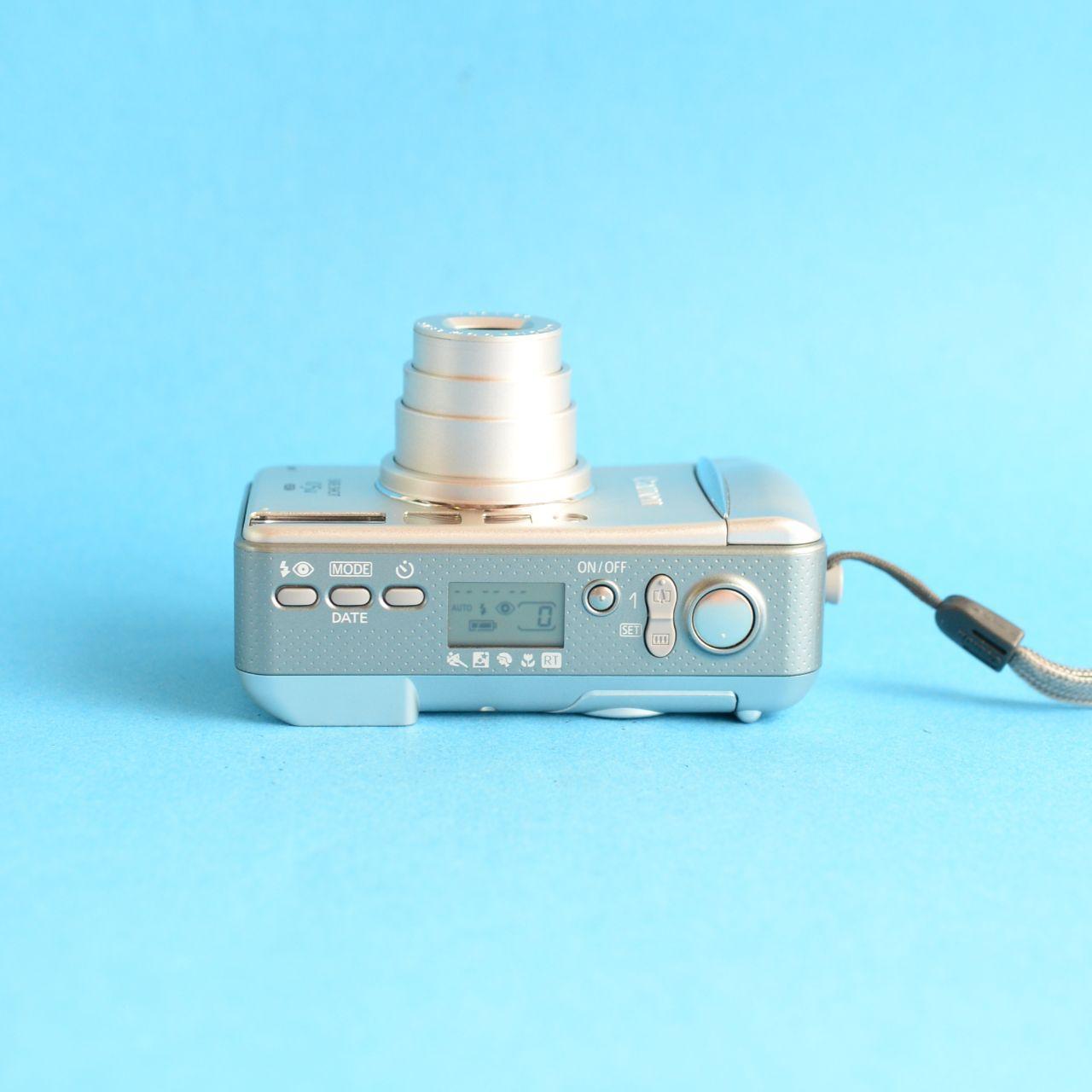 Canon SureShot 105u Date Film Camera | 35mm Point & Shoot | Tested & Working | Silver