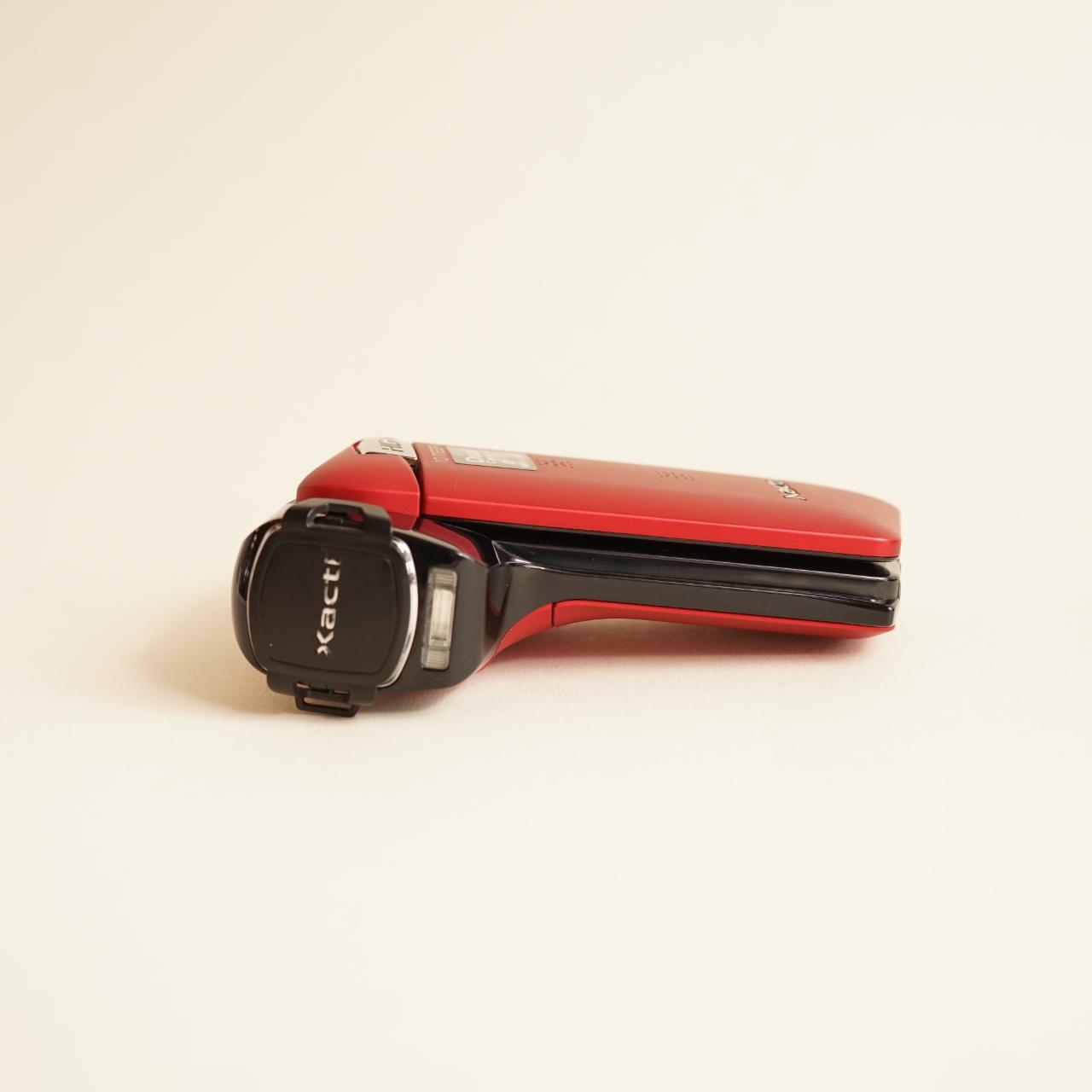 Sanyo Xacti VPC-CG10 Camcorder | Tested & Working | Red