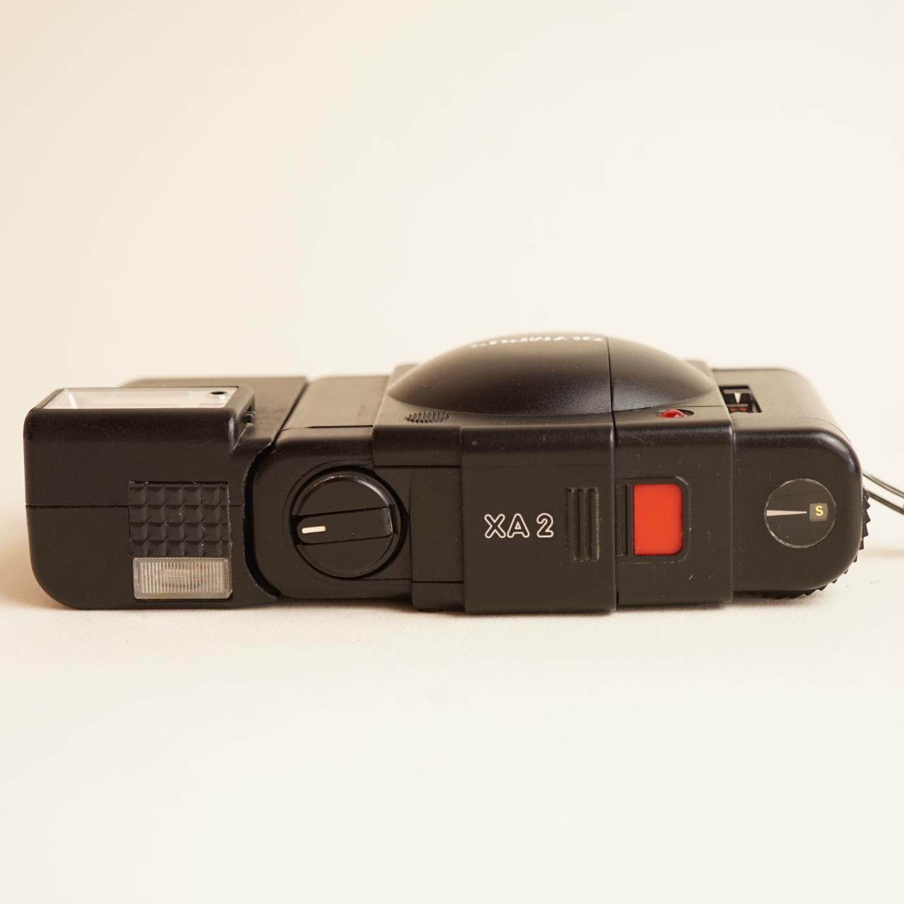 Olympus XA2 Film Camera w/ A11 Flash | 35mm Point & Shoot | Tested & Working | Black