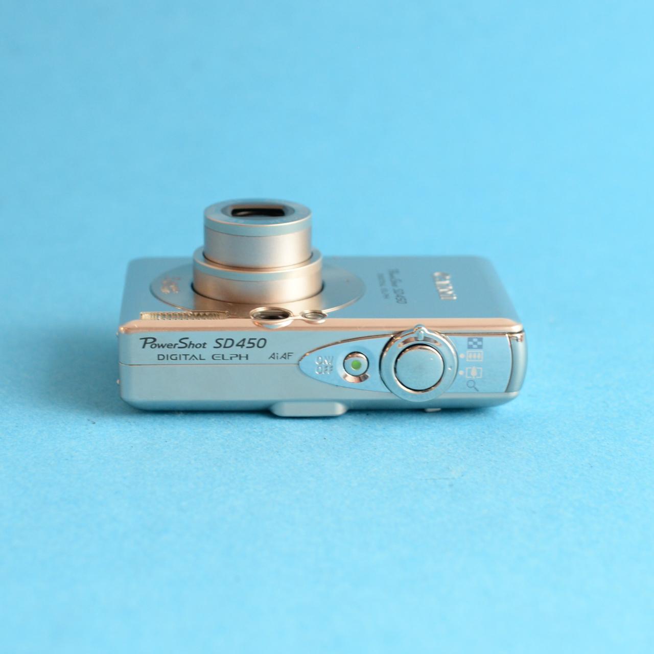 Canon PowerShot SD450 Digital Camera | 5MP | Tested & Working | Silver