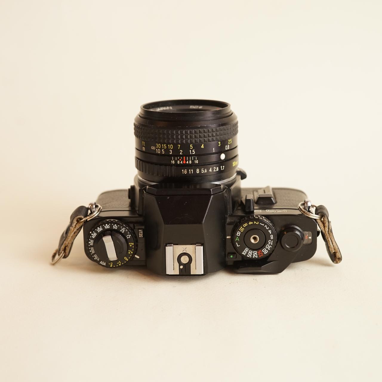 Sears KS-2 35mm SLR Film Camera | Tested & Working | Black & Silver