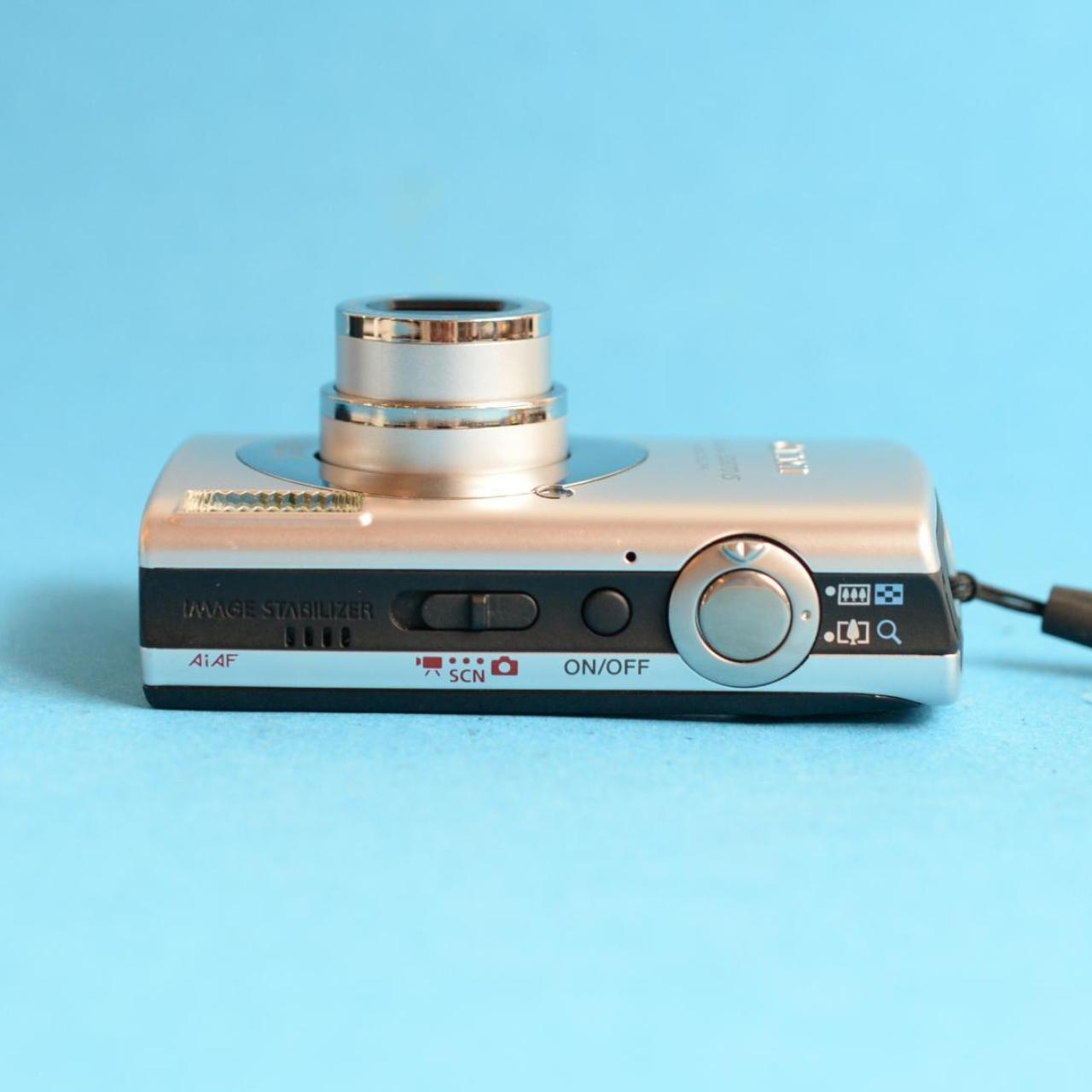 Canon PowerShot SD870 IS Digital Camera | 8.0MP | Tested & Working | Silver