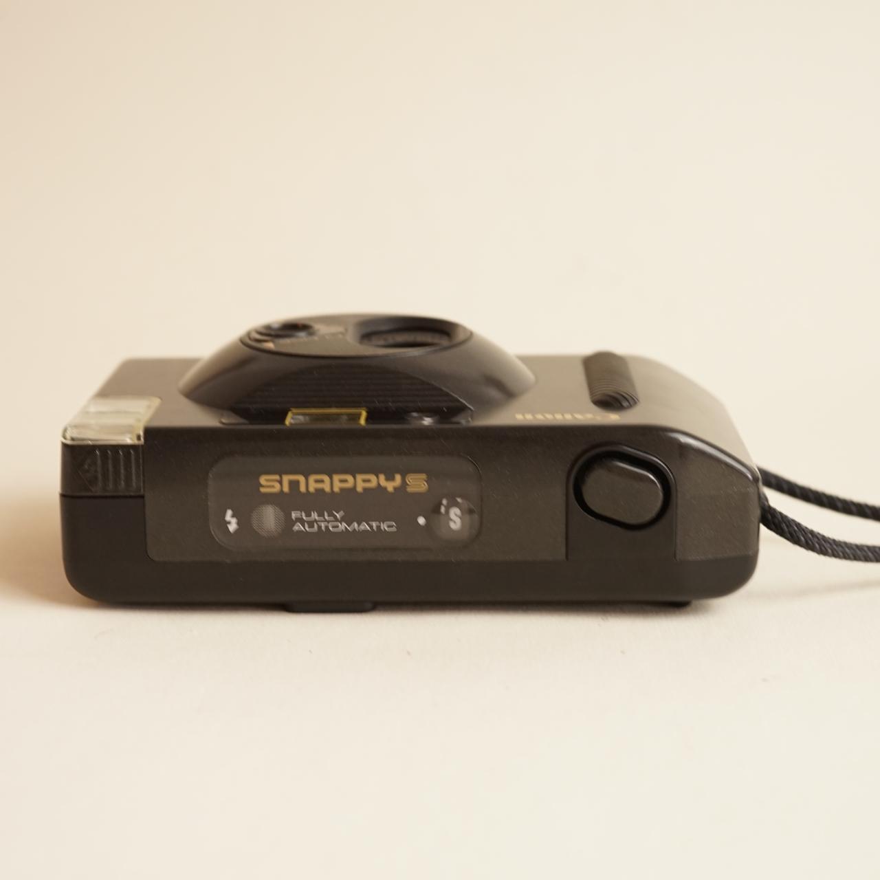 Canon Snappy S Film Camera | 35mm Point & Shoot | Tested & Working | Black