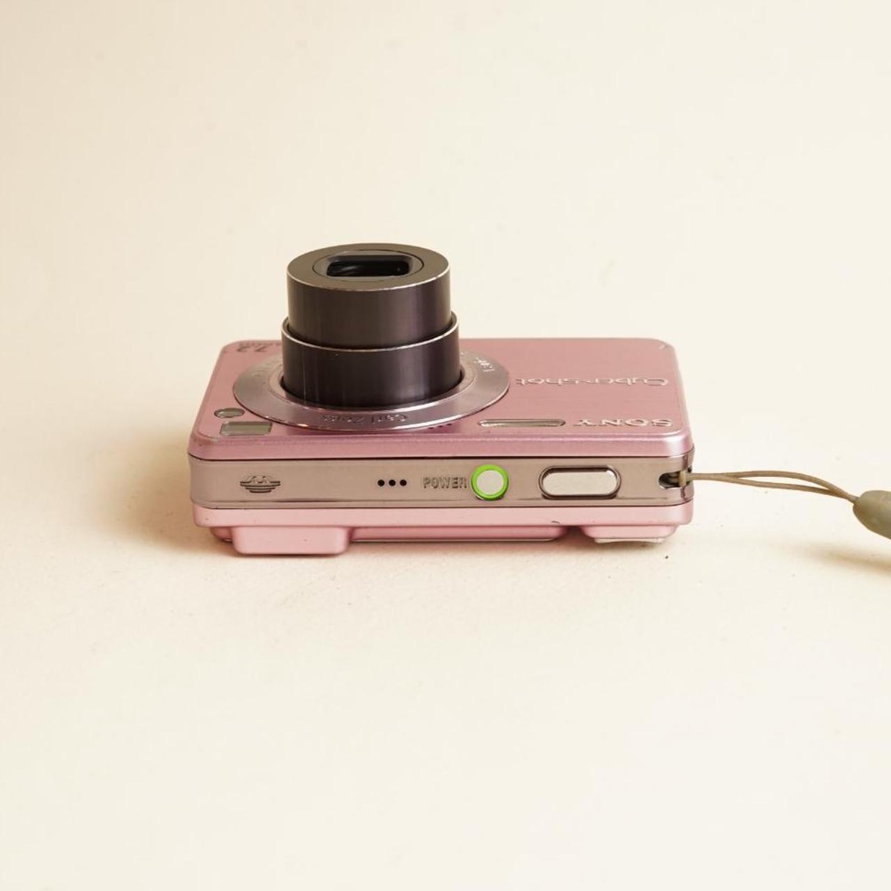 Sony CyberShot DSC-W120 Digital Camera | 7.2MP | Tested & Working | Pink