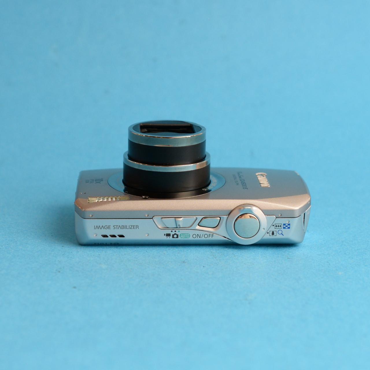 Canon PowerShot SD4500 IS Digital Camera | 10MP | Tested & Working | Silver