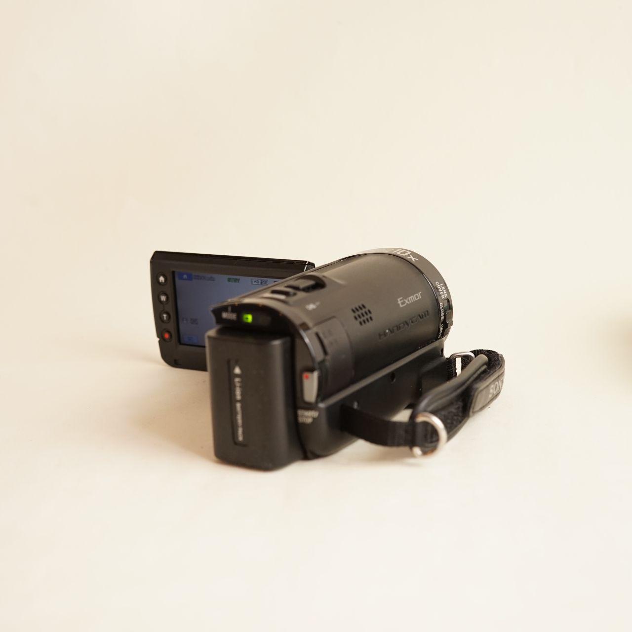 Sony Handycam HDR-CX100 Camcorder | HD | Tested & Working | Black