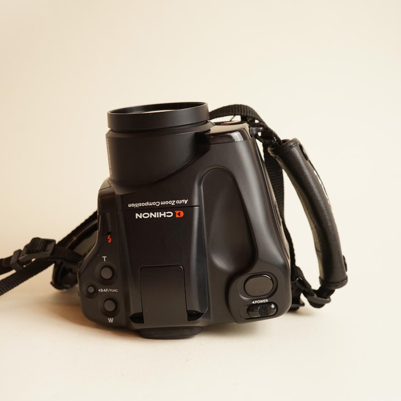 Chinon Genesis III | 35mm Point & Shoot Film Camera | Tested & Working | Black