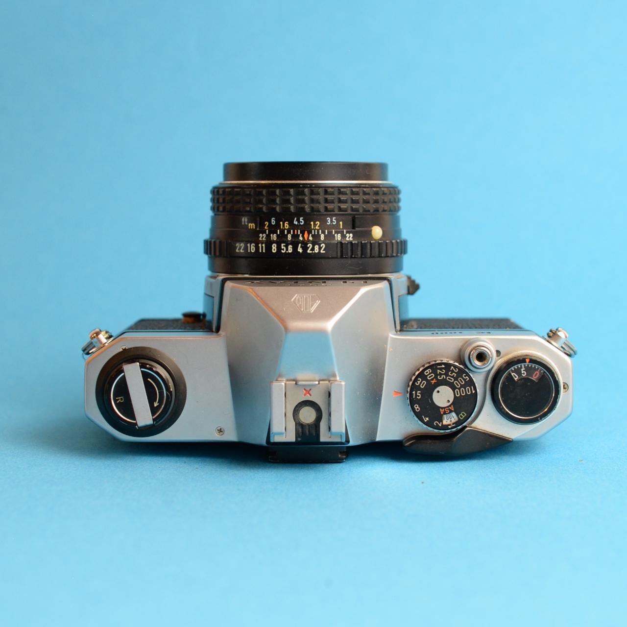 Asahi Pentax K1000 Film Camera | FULL CLA | 35mm SLR | Tested & Working | Silver & Black