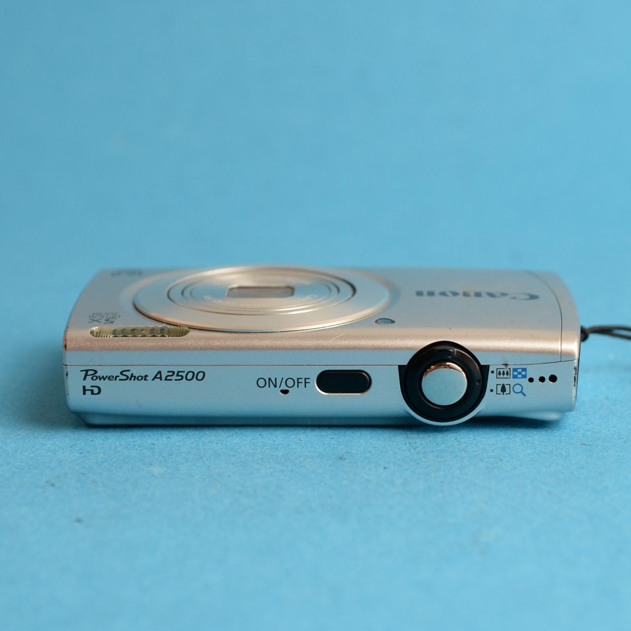Canon PowerShot A2500 Digital Camera | 16MP | Tested & Working | Silver