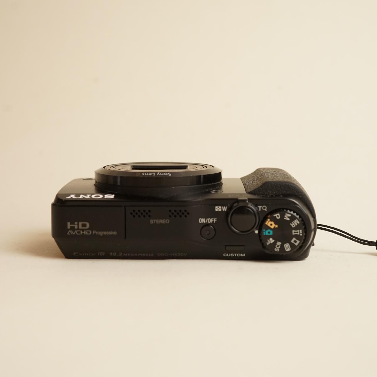 Sony Cyber-shot DSC-HX30V Digital Camera | 18.2MP | Tested & Working | Black