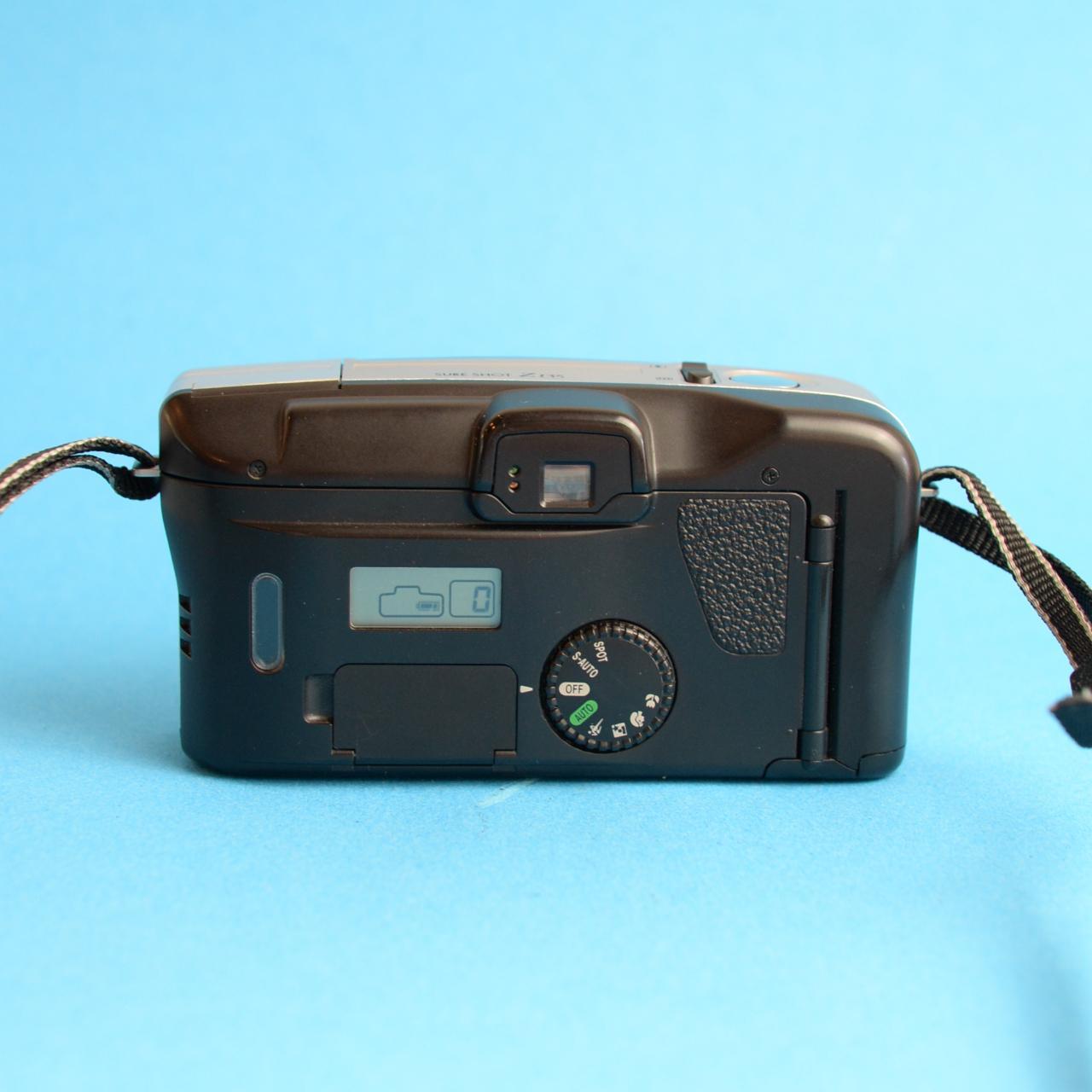 Canon Sure Shot Z135 Film Camera | 35mm Point & Shoot | Tested & Working | Silver