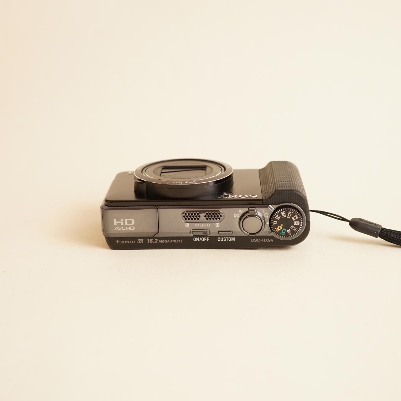 Sony Cyber-shot DSC-HX9V Digital Camera | 16.2MP | Tested & Working | Black