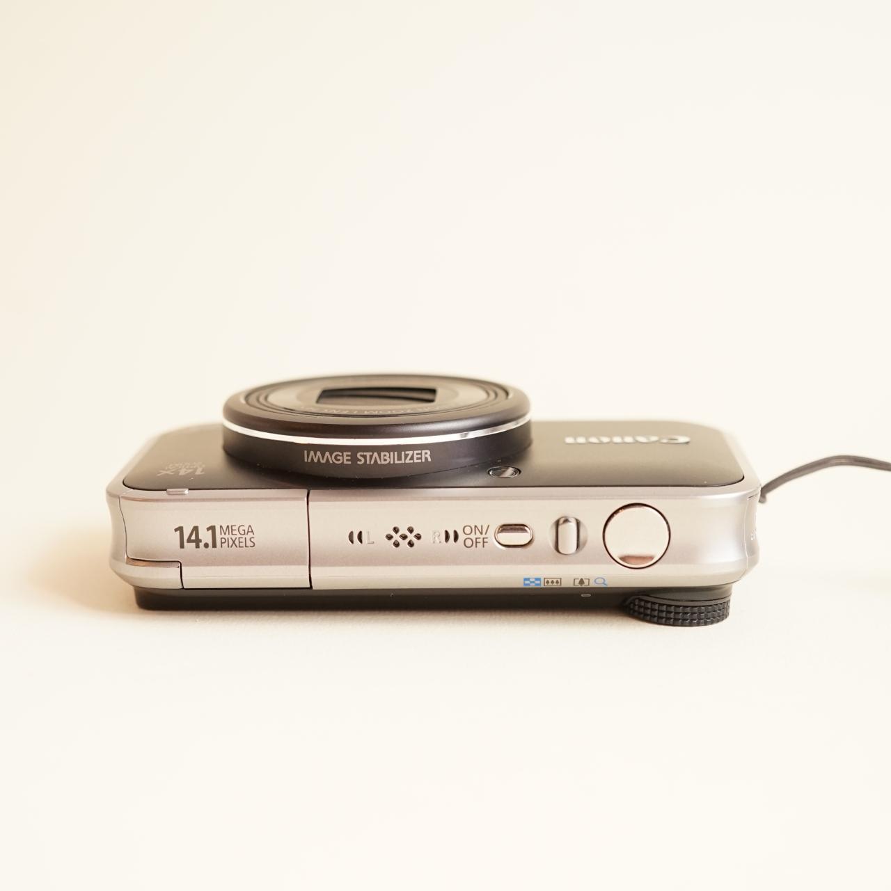 Canon PowerShot SX210 IS Digital Camera | 14.1MP | Tested & Working | Black
