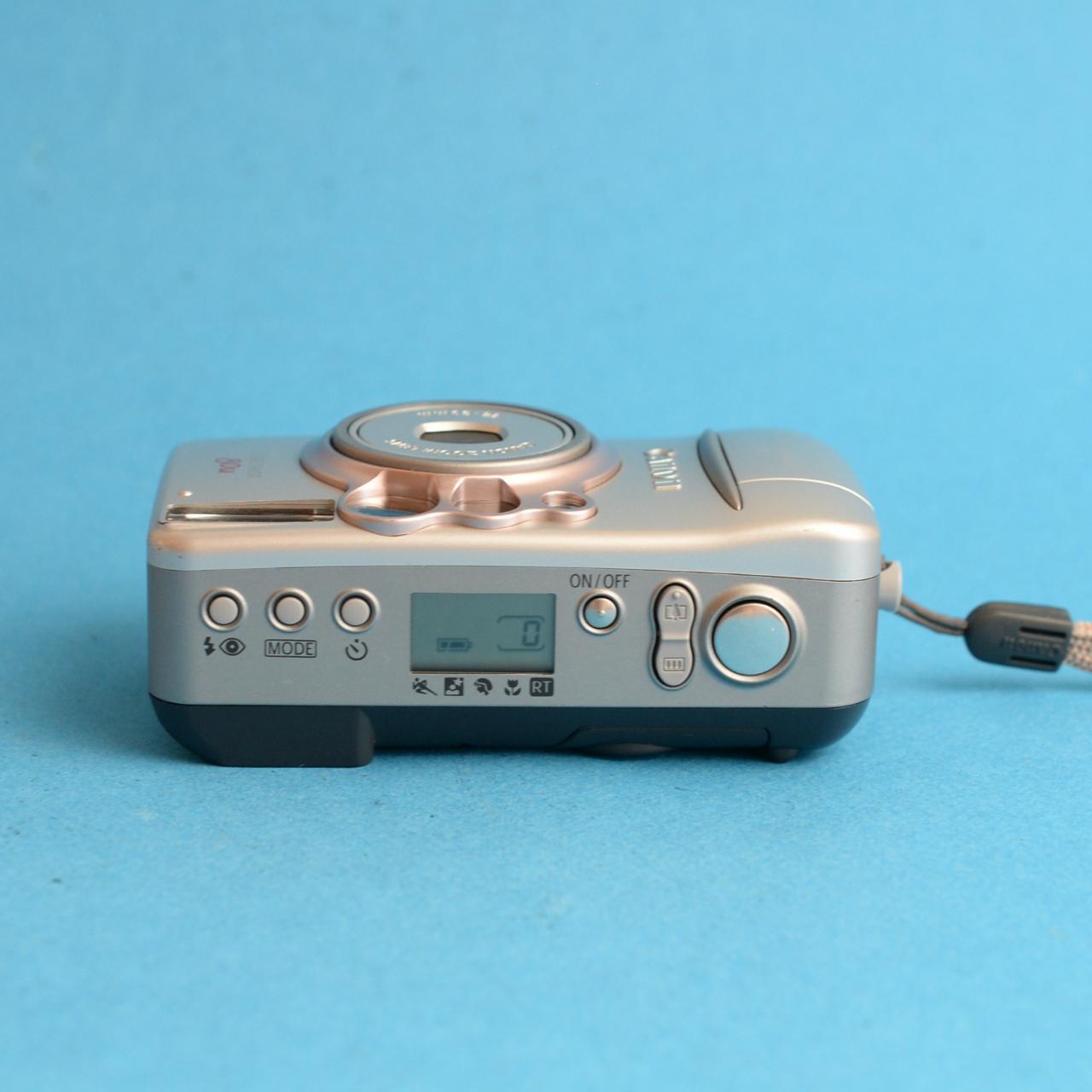 Canon SureShot 80u Film Camera | 35mm Point & Shoot | Tested & Working | Silver